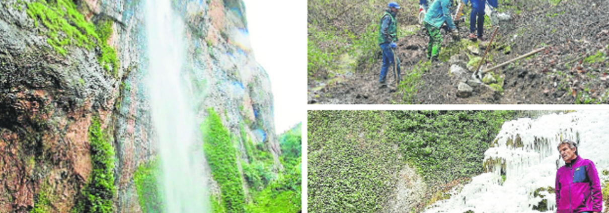 El chorrón de Viguera se abre a todas las visitas